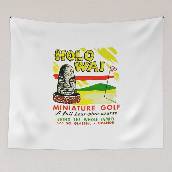 Item preview, Vintage Holo Wai Miniature Golf - Orange, California designed and sold by QuayTradingCo.