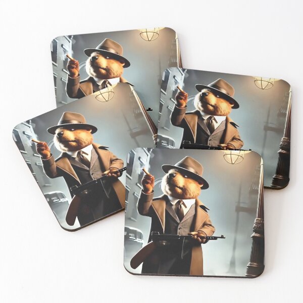Item preview, Bobritto Bandito – Swamp Defender and Beaver Bandit Legend designed and sold by EmeraldeaArt.