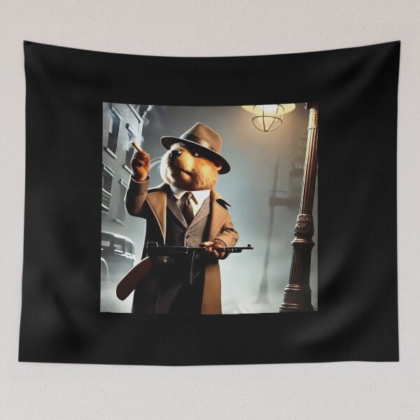 Item preview, Bobritto Bandito – Swamp Defender and Beaver Bandit Legend designed and sold by EmeraldeaArt.