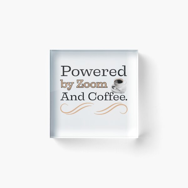 Item preview, Powered By Zoom and Coffee, The Tech- Savvy Teacher designed and sold by Raise2Shine.