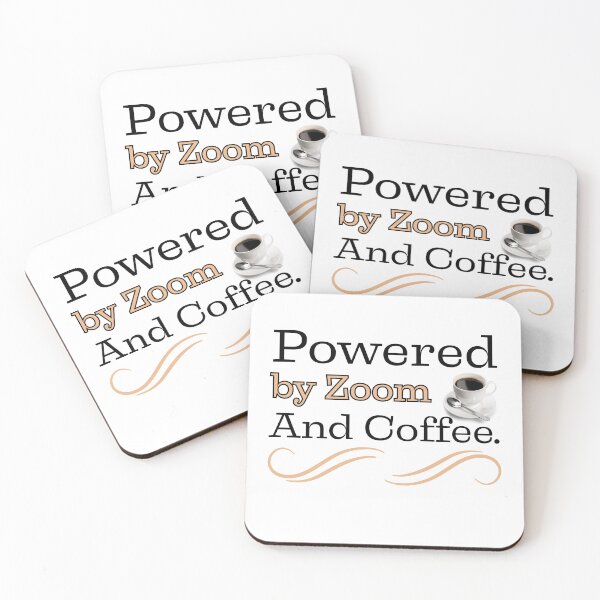 Item preview, Powered By Zoom and Coffee, The Tech- Savvy Teacher designed and sold by Raise2Shine.
