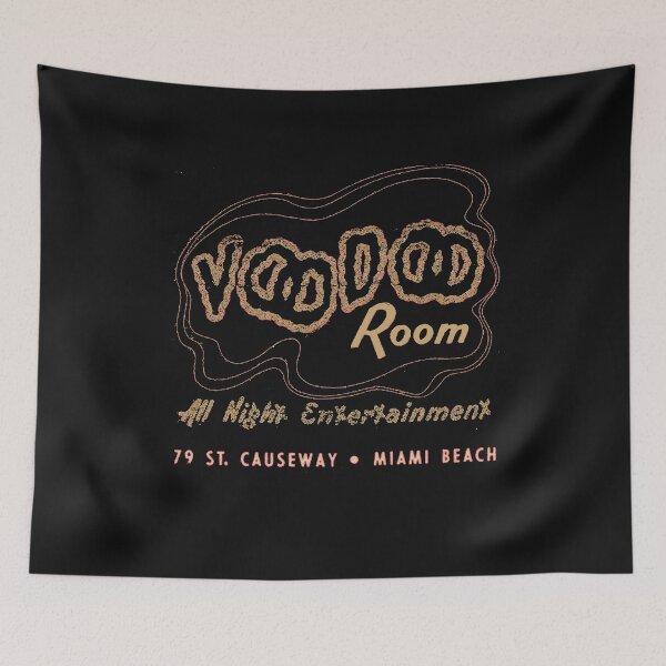 Item preview, Vintage VOODOO Room - Miami Beach, Florida designed and sold by QuayTradingCo.