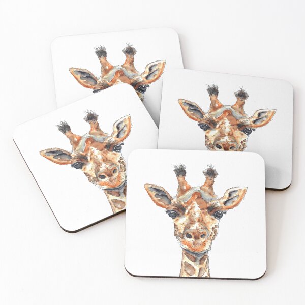 Item preview, Watercolor Giraffe  designed and sold by MainStreetMarks.