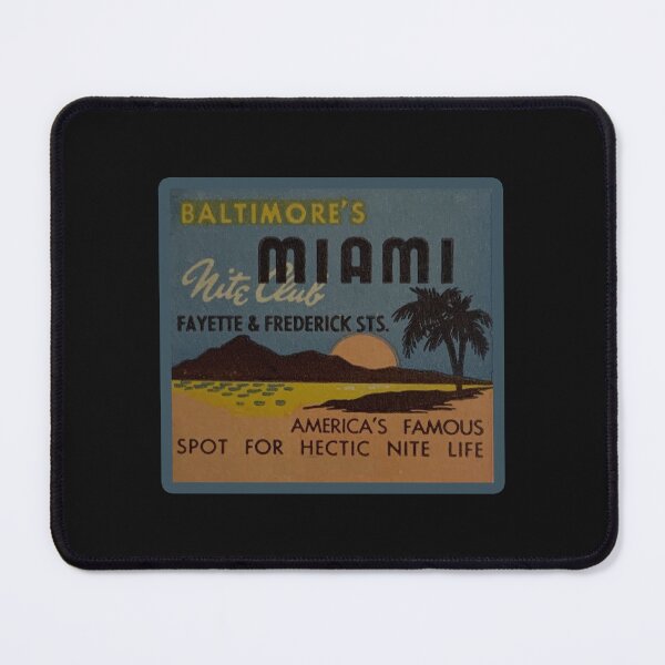 Item preview, Vintage Baltimore's Miami Night Club - Baltimore, Maryland designed and sold by QuayTradingCo.