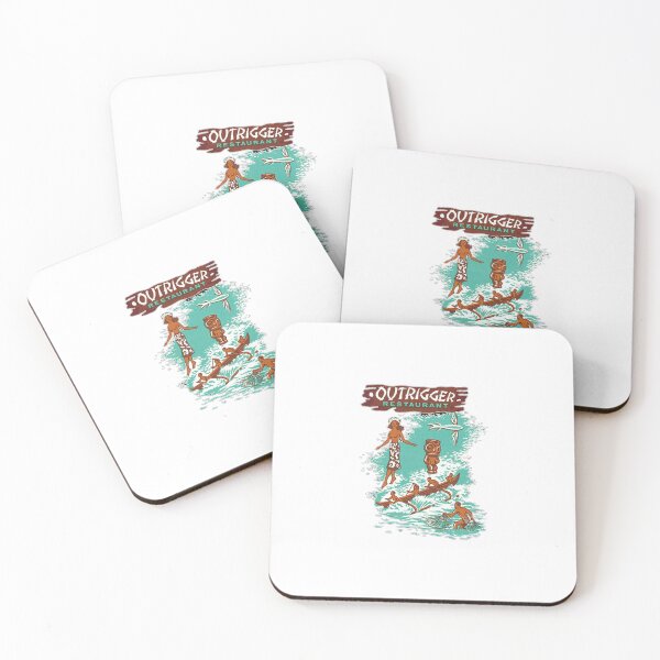 Item preview, Vintage Outrigger Restaurant designed and sold by QuayTradingCo.