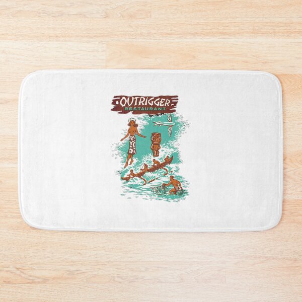 Item preview, Vintage Outrigger Restaurant designed and sold by QuayTradingCo.