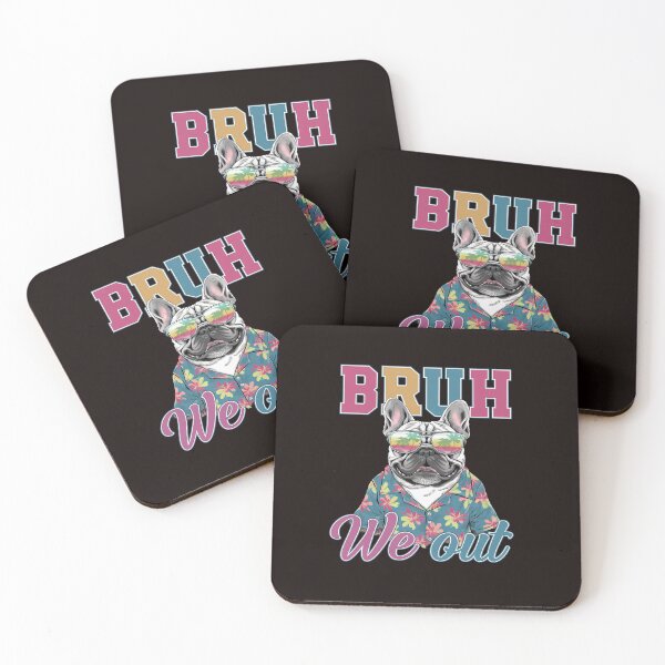 Item preview, Bruh We Out Teachers Last Day Of School French Bulldog Lover designed and sold by MAKOPOKOShop.
