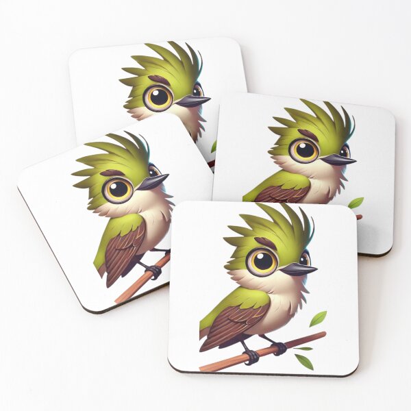 Item preview, Adorable Acadian Flycatcher designed and sold by Sillytoe.