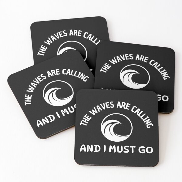 Item preview, The waves are calling and I must go - wave logo designed and sold by PHRASEandSTYLE.