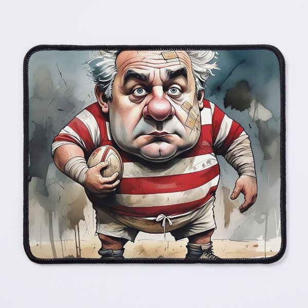 Item preview, Rugby Player designed and sold by ArtShare.
