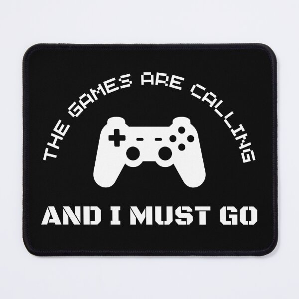Item preview, The games are calling and i must go - video game controller designed and sold by PHRASEandSTYLE.