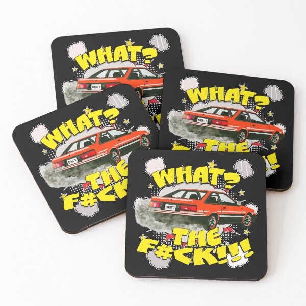 Artikelvorschau, AE86 Drift Pop Art – WHAT THE ... Edition (Comic-Stil) entworfen und verkauft von Michael van der Hoorn.