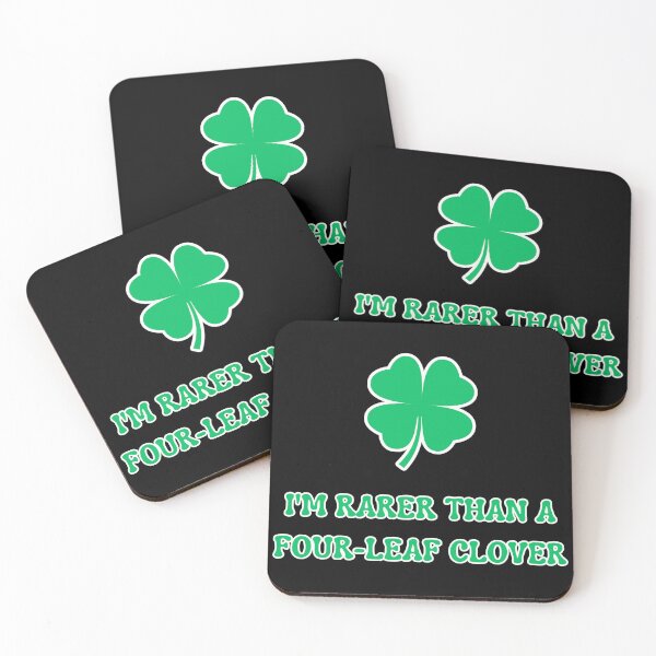 Item preview, I'm rarer than a four-leaf clover - St. Patrick's Day design designed and sold by PHRASEandSTYLE.