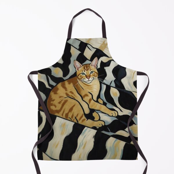 Item preview, Portrait of Furio the Orange Cat designed and sold by brentwooddsgn.