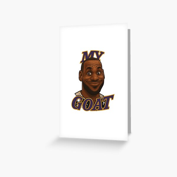Artikel-Vorschau von Lebron James Ziege, designt und verkauft von Hoops and Movie Sticks.