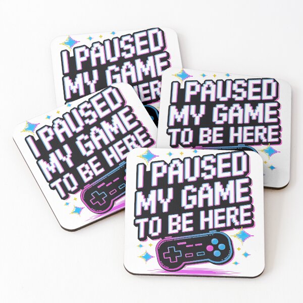 Item preview, I Paused My Game to Be Here T-Shirt – Funny Gamer Graphic Tee, Gaming Nerd Humor Shirt, Video Game Player Gift, E-Sports Streamer Apparel, Console Gaming Joke Shirt designed and sold by VividMakes.