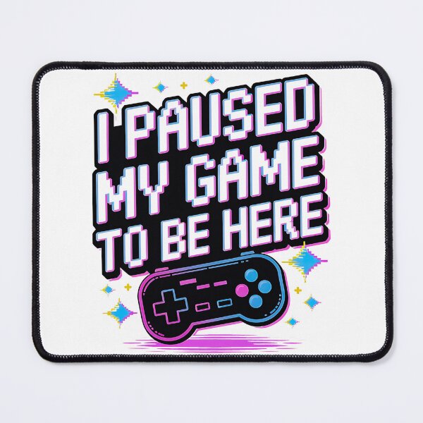 Item preview, I Paused My Game to Be Here T-Shirt – Funny Gamer Graphic Tee, Gaming Nerd Humor Shirt, Video Game Player Gift, E-Sports Streamer Apparel, Console Gaming Joke Shirt designed and sold by VividMakes.