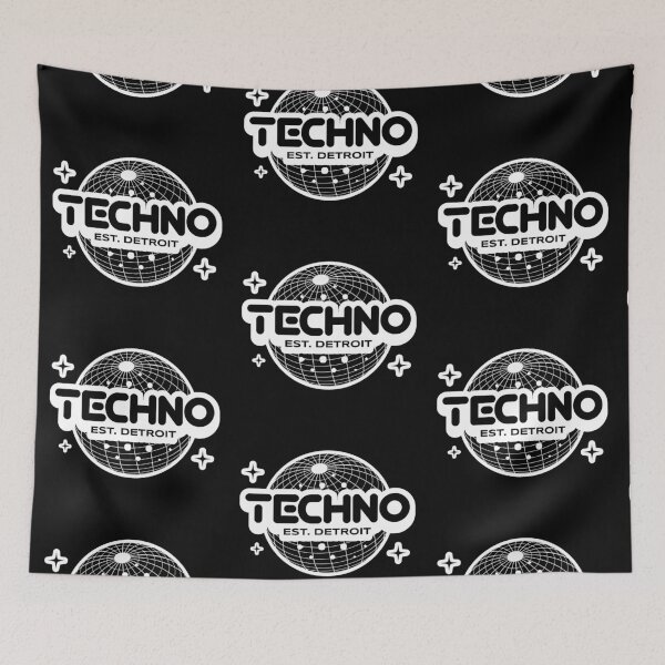 Item preview, TECHNO - Wire Sphere Y2K Steez (White)  designed and sold by Discothreadz.