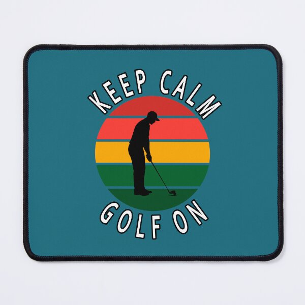 Item preview, Keep Calm and Golf On Retro Sunset. Stay Calm and Play Golf Design. designed and sold by luisalfonso1989.