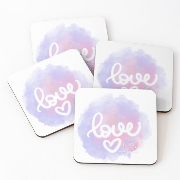 Item preview, Let There Be LOVE Watercolour Calligraphy designed and sold by shannondoucette.