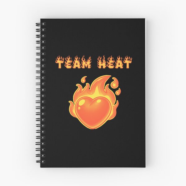 Item preview, team heat - heart on fire designed and sold by PHRASEandSTYLE.