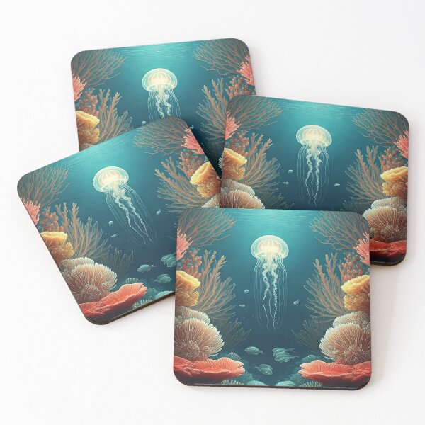 Item preview, Jellyfish Ballet designed and sold by samitdigitalart.