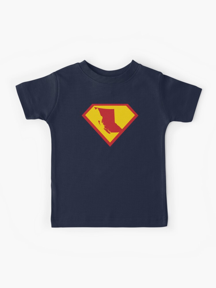 Thumbnail 1 of 2, Kids T-Shirt, BRITISH COLUMBIAN  SHIELD - Freedom Is The Superpower -   SUPERHERO BRITISH COLUMBIA design designed and sold by pelagio.