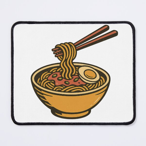 Item preview, Retro Ramen Bowl Shirt – Vintage Noodle Lover Tee designed and sold by ThreadLevelDrip.