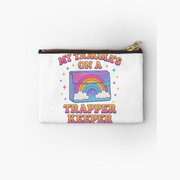 Item preview, My Trauma’s on a Trapper Keeper Retro 90s-Style T-Shirt designed and sold by ThreadLevelDrip.