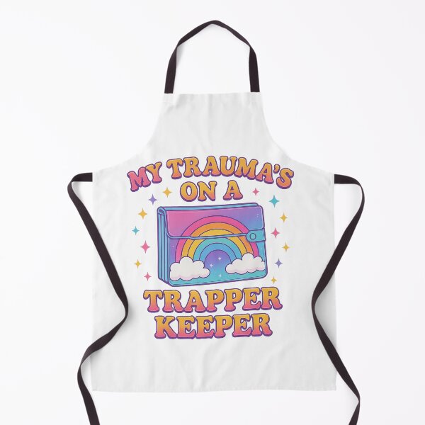 Item preview, My Trauma’s on a Trapper Keeper Retro 90s-Style T-Shirt designed and sold by ThreadLevelDrip.