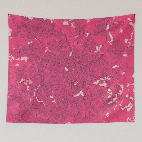 Item preview, Goiania City Map of Brazil - Blossom designed and sold by deMAP.