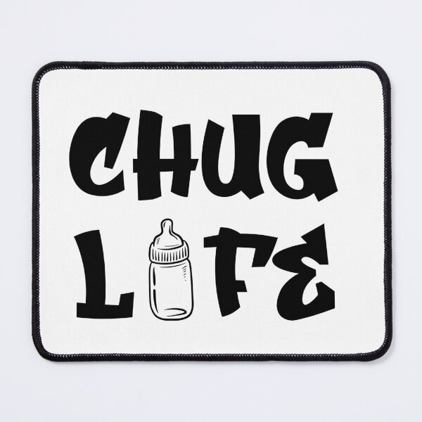 Item preview, Chug Life - A punny play on words perfect for a baby onesie or new parent gift designed and sold by adesignworld.