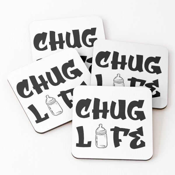 Item preview, Chug Life - A punny play on words perfect for a baby onesie or new parent gift designed and sold by adesignworld.