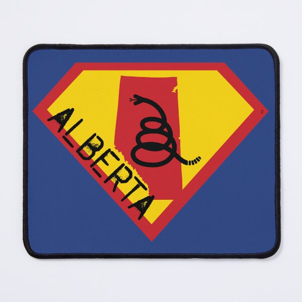 Item preview, ALBERTAN SHIELD - Freedom Is The Superpower - Modern Gadsden Snake Flag - Dont Tread On Me SUPERHERO ALBERTA spellout design designed and sold by pelagio.