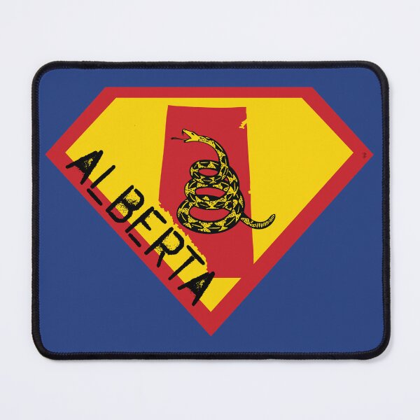 Item preview, ALBERTAN SHIELD - Freedom Is The Superpower - Gadsden Snake Flag - Dont Tread On Me SUPERHERO ALBERTA spellout design designed and sold by pelagio.