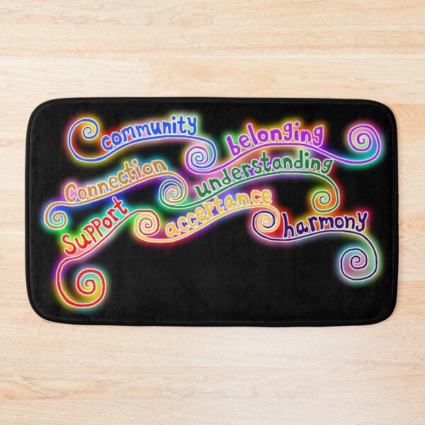 Item preview, Community, Belonging, Connection, Understanding, Support, Acceptance, Harmony designed and sold by Deborah Camp.
