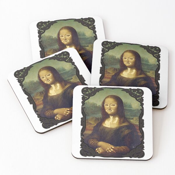 Item preview, Mona Lisa Smiles with Vitiligo  designed and sold by Ms-Bees-Tees.