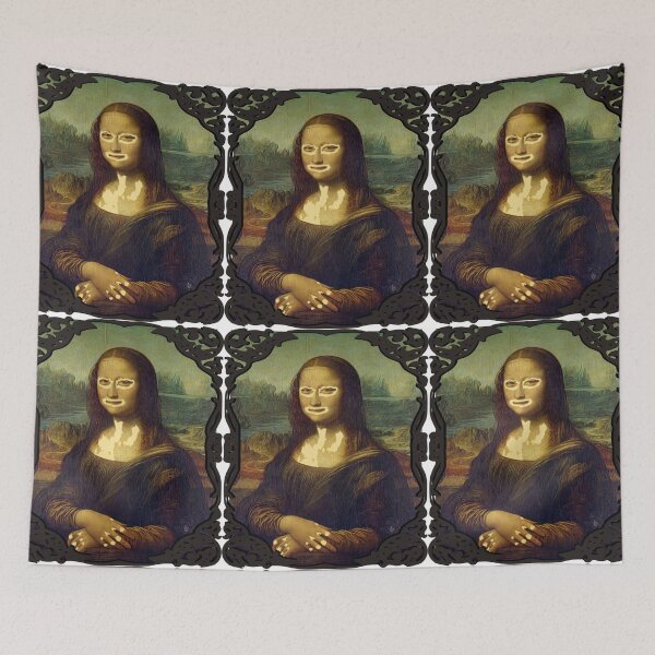 Item preview, Mona Lisa Smiles with Vitiligo  designed and sold by Ms-Bees-Tees.