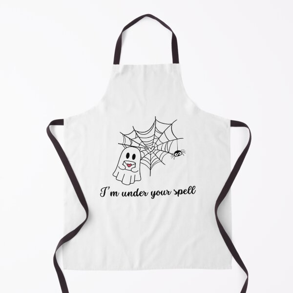 Item preview, I’m under your spell - lovestruck ghost and heart-shaped spiderweb designed and sold by PHRASEandSTYLE.