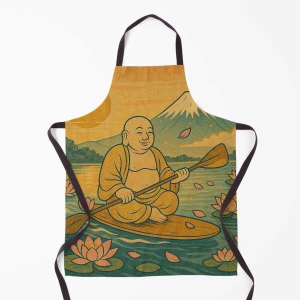 Item preview, Buddha Paddleboard Dawn - Ukiyo-e Serenity designed and sold by SaintGear.