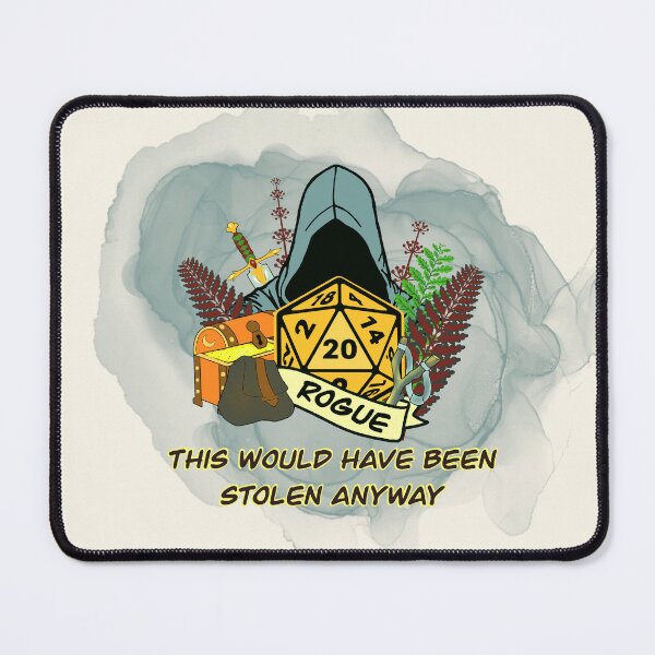 Item preview, Rogue - D20 designed and sold by gracefullizard.