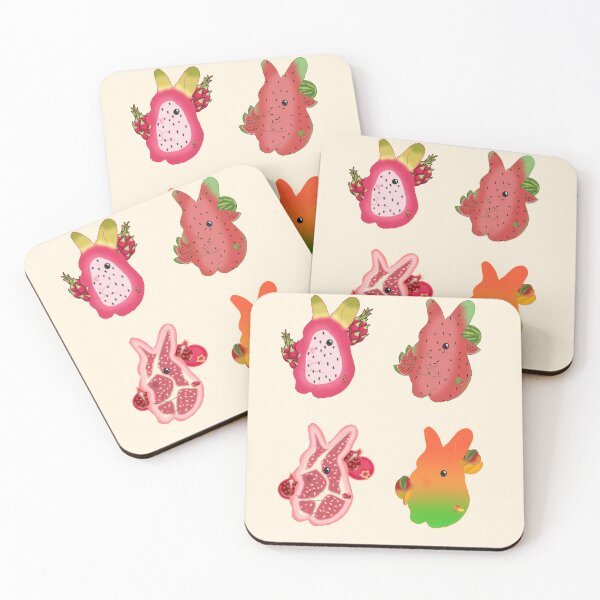 Item preview, Fruit bunnies 2 designed and sold by Sunnydraws7.