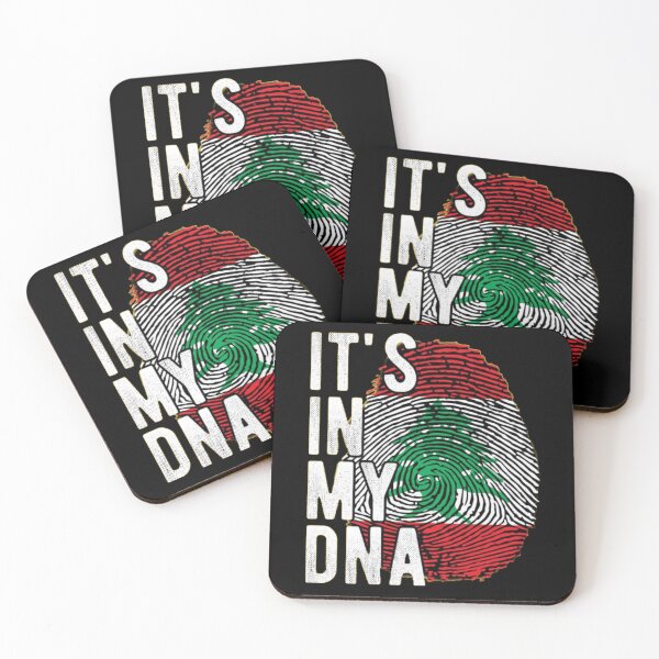 Item preview, Lebanese DNA Fingerprint – It’s in My DNA Lebanon Flag Gift for Proud Lebanese, (shirts, stickers, mug, hoodies...) designed and sold by Misnrays93.