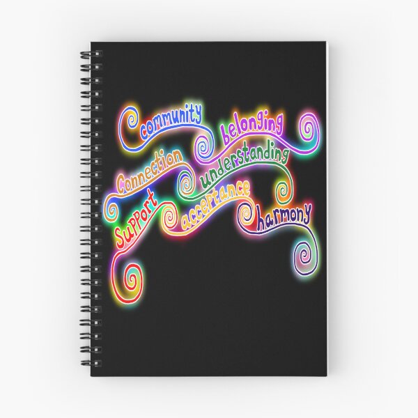 Item preview, Community, Belonging, Connection, Understanding, Support, Acceptance, Harmony designed and sold by Deborah Camp.