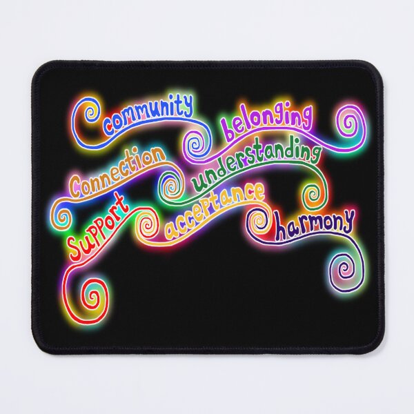Item preview, Community, Belonging, Connection, Understanding, Support, Acceptance, Harmony designed and sold by Deborah Camp.