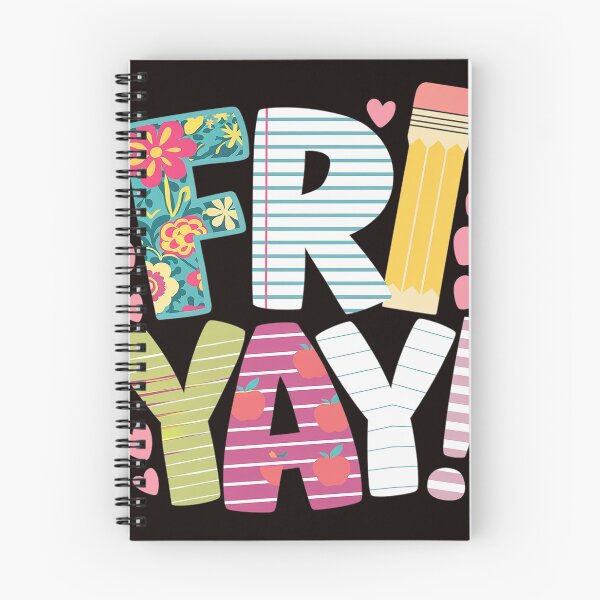 Item preview, Fri-Yay Happy Friday Funny Weekend Teacher Back To School designed and sold by MAKOPOKOShop.