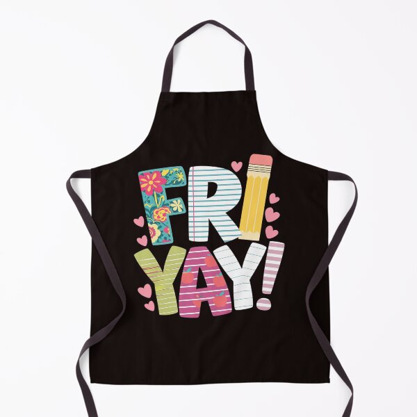 Item preview, Fri-Yay Happy Friday Funny Weekend Teacher Back To School designed and sold by MAKOPOKOShop.