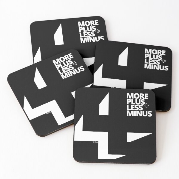 Item preview, More Plus, Less Minus – Wear the change. designed and sold by rpraterdsn.
