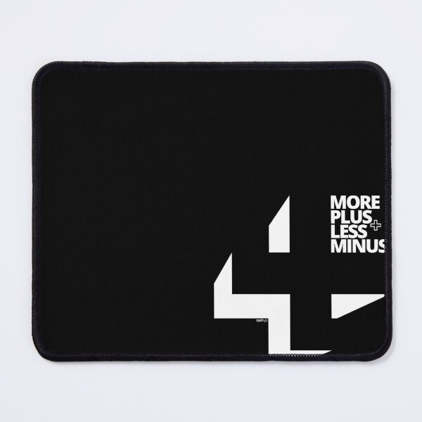 Item preview, More Plus, Less Minus – Wear the change. designed and sold by rpraterdsn.