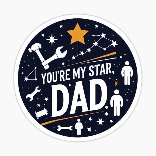 Item preview, Constellation of Dad designed and sold by NewEgySoldier.